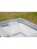 Upper feeder with chimney cap, 3 l, Dadant